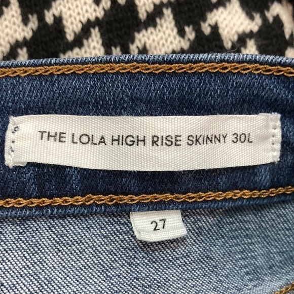 Denim Forum The Lola High Rise Skinny Jeans 27​ - Picture 12 of 13